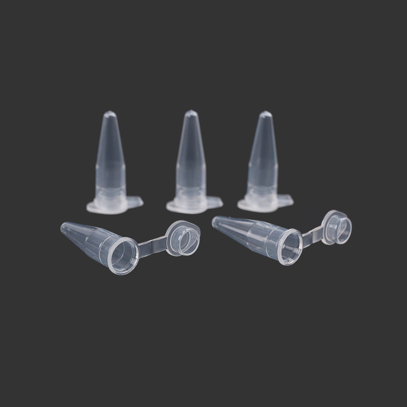 2 ml heldere PCR-buis met platte dop